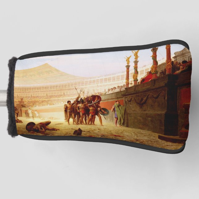 Ave Caesar by Jean-Leon Gerome Neoclassical Art Golf Head Cover (Front)