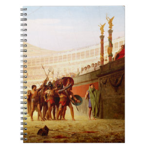 Ave Caesar by Jean-Leon Gerome Notebook