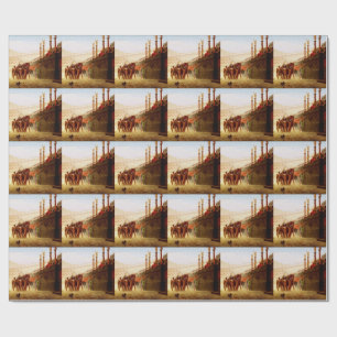 Ave Caesar by Jean-Leon Gerome Wrapping Paper