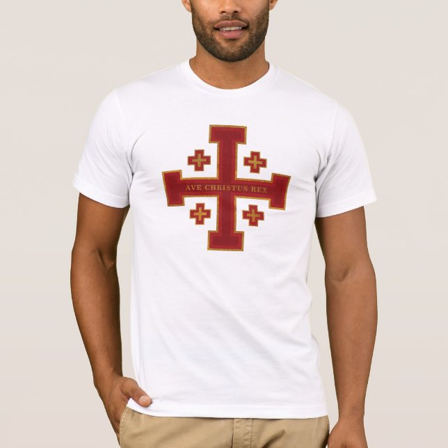 Ave Christus Rex T-Shirt (Front)