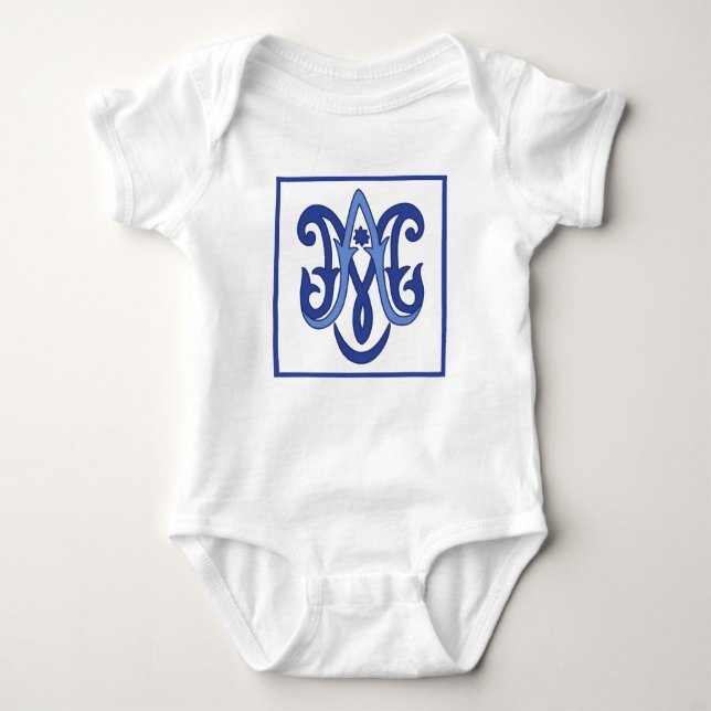 Ave Maria Baby Bodysuit (Front)