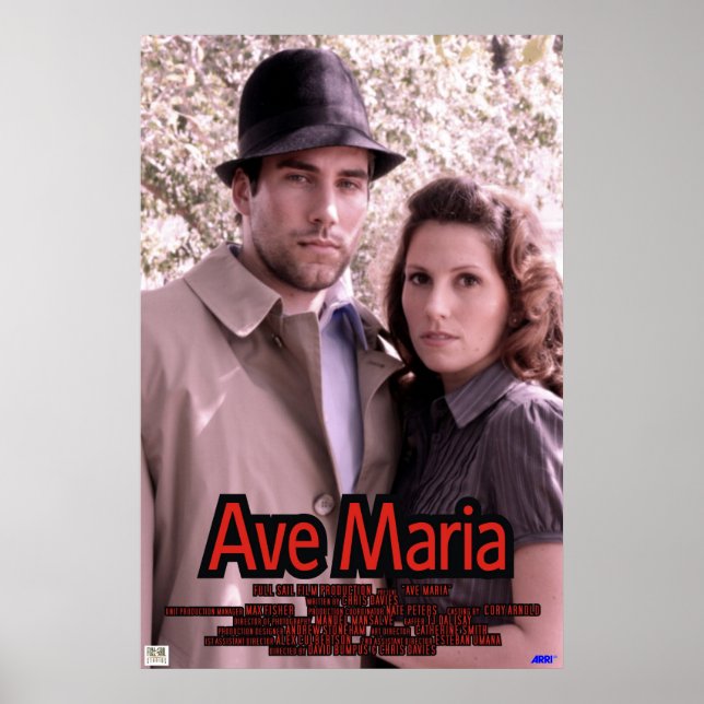 Ave Maria Poster (Front)