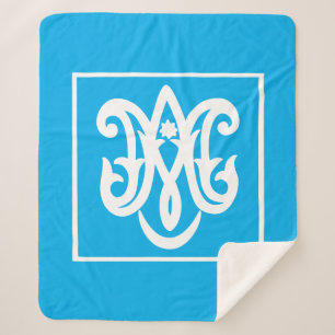 Ave Maria Sherpa Blanket