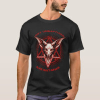 Ave Satanas Demonic Baphomet Satanic Goat Symbol O
