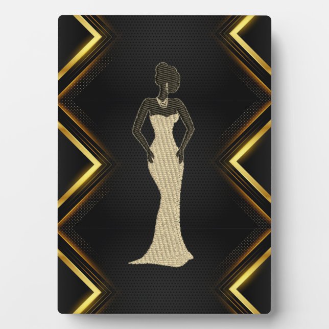 Avec chevalet 12.7 x 17.78 cm plaque (Front)