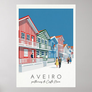 Aveiro, the Venice of Portugal Poster