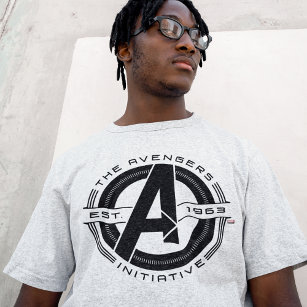 Avengers Classics   Avengers Initiative Lens Logo T-Shirt