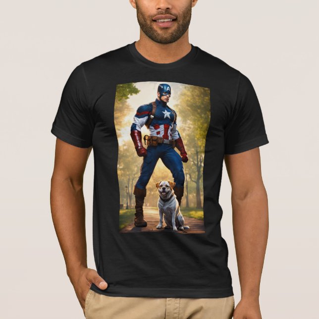 Avengers image printed T Shirt  (Front)