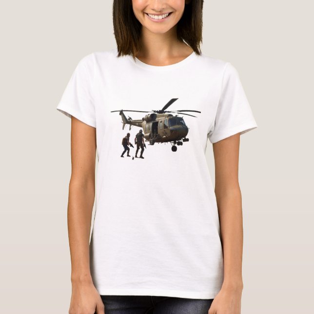 Avengers Military Base Defence  T-Shirt (Front)