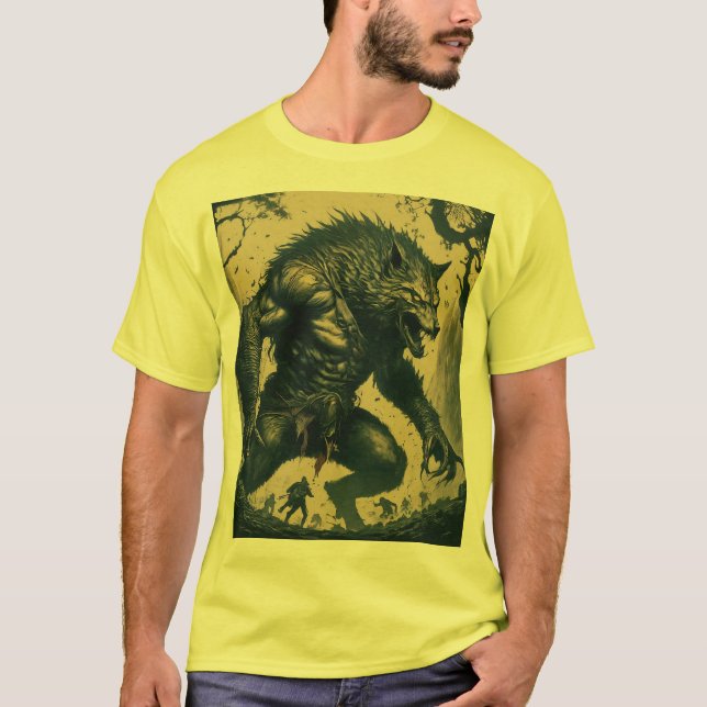 Avengers vs. Werewolf Fury. T-Shirt (Front)