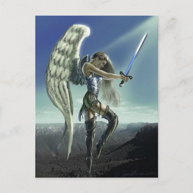 Avenging Angel Postcard (Front)