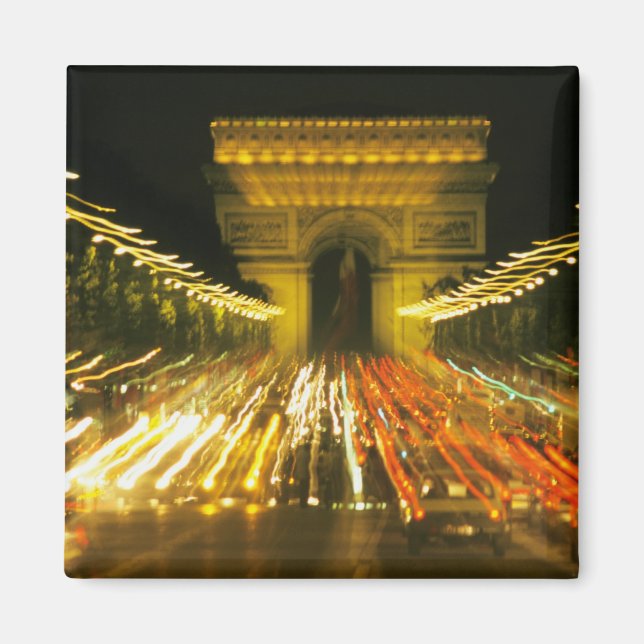 Avenue des Champs-Elysees, Arch of Triumph, Magnet (Front)