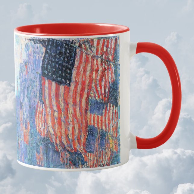 Avenue in the Rain by Frederick Childe Hassam Mug (Creator Uploaded)