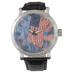 Avenue in the Rain by Frederick Childe Hassam Watch