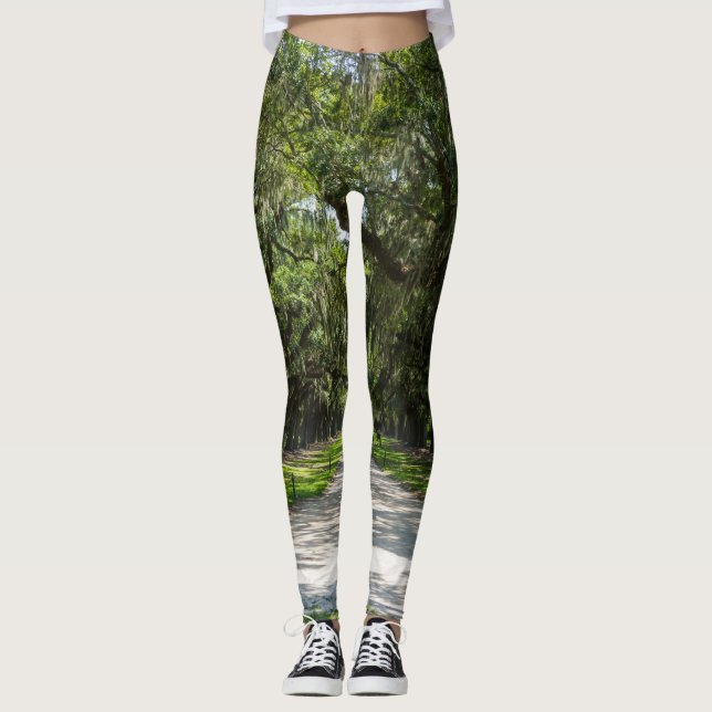 Avenue Of Oaks Leggings (Front)