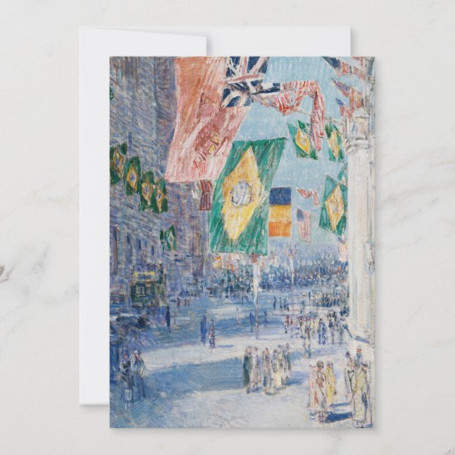 Avenue of the Allies | Childe Hassam (Front)