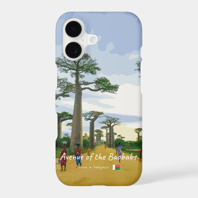Avenue of the Baobabs, Madagascar - Landscape (Back)