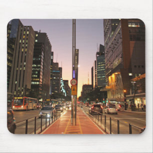 Avenue Paulista - São Paulo Mouse Pad