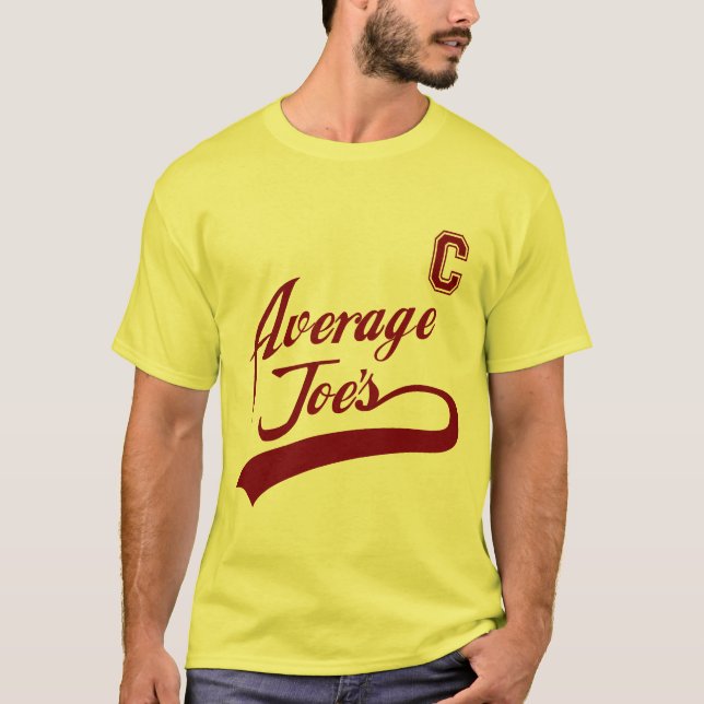 AVERAGE JOE T-Shirt - Dodgeball Captain (Front)