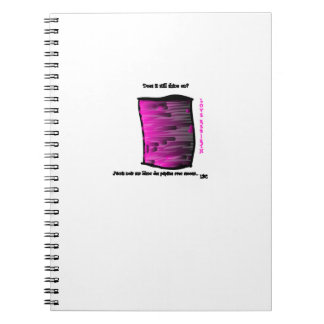Average spiral notebook - LBC diamond pattern