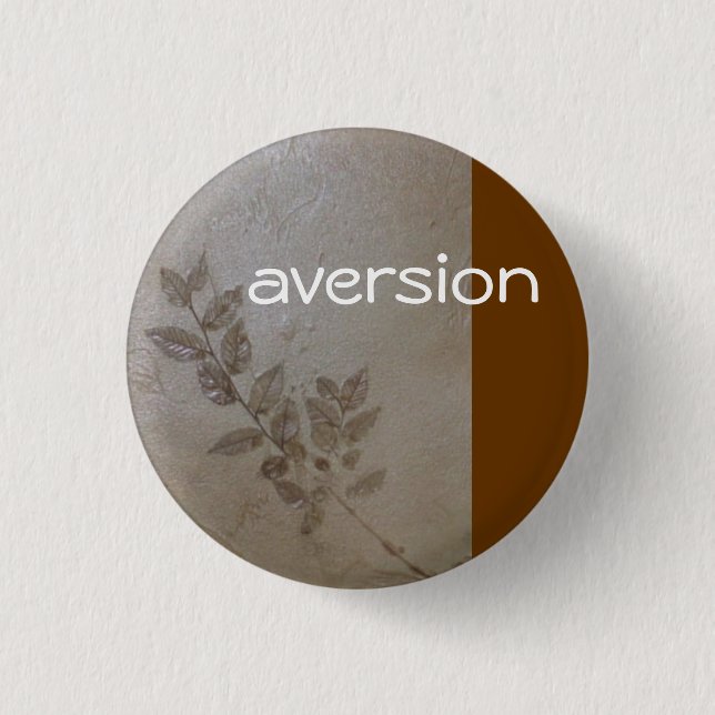 Aversion - Branch 3 Cm Round Badge (Front)