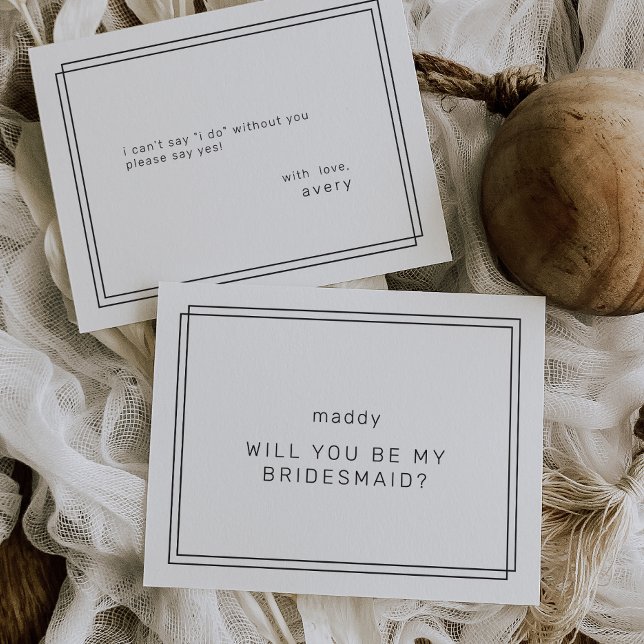 AVERY Will You Be My Bridesmaid Proposal Cards (AVERY Will You Be My Bridesmaid Proposal Cards)