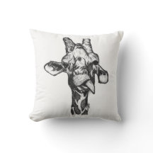Avery's Giraffe Accent Pillow