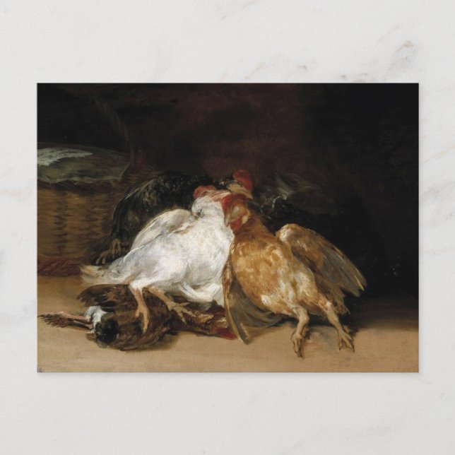 Aves Muertas - Francisco de Goya Postcard (Front)
