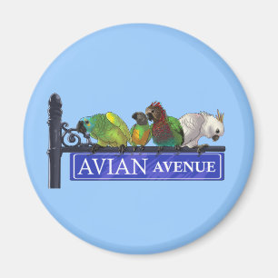 Avian Avenue Magnets