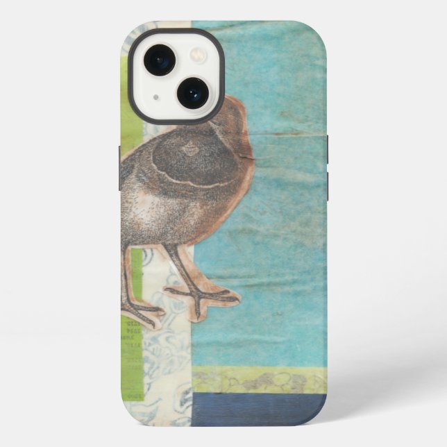 Avian Scrapbook I iPhone Case (Back)