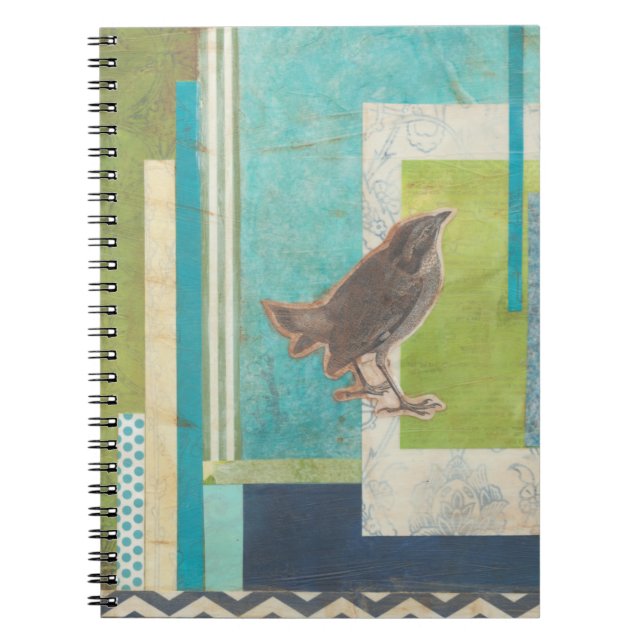 Avian Scrapbook II Spiral Notebook (Front)
