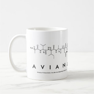 Aviana peptide name mug