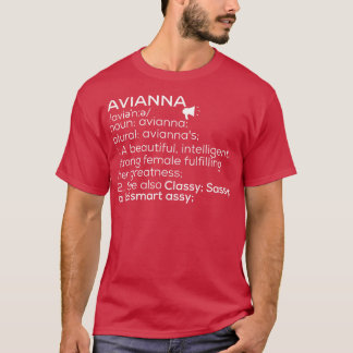 Avianna Name Avianna Definition Avianna Female Nam T-Shirt
