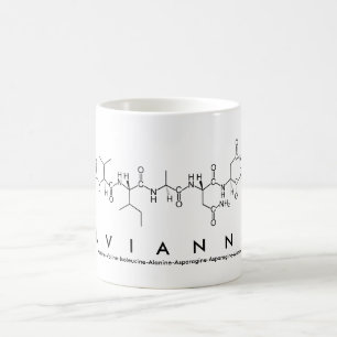 Avianna peptide name mug