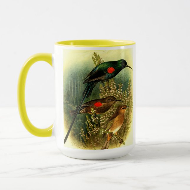 Aviary Art Mugs Featuring Our Feathered Friends (Left)