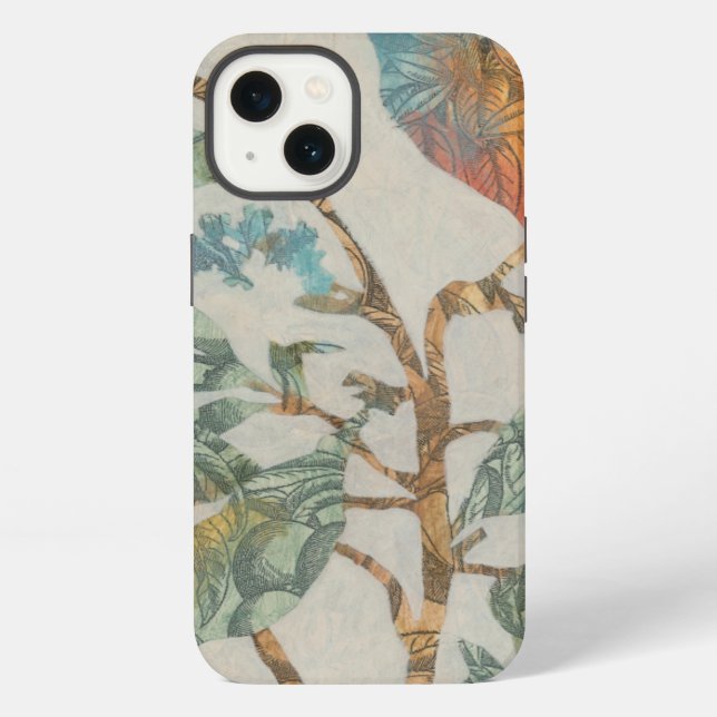 Aviary Collage II iPhone Case (Back)