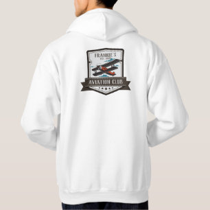 Aviation Aeroplane Pilot Club Custom Hoodie