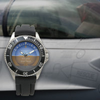 Aviation Aircraft Attitude Indicator Gauge