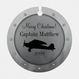 Aviation Airplane Ornament