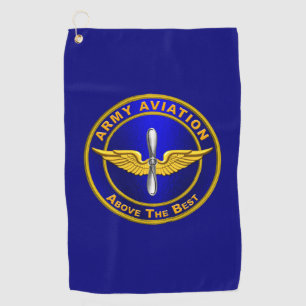 Aviation Army Golf Towel