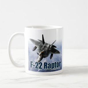 Aviation Art Mug “F-22 Raptor "