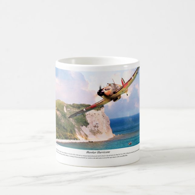Aviation Art mug "Hawker Hurricane" (Center)