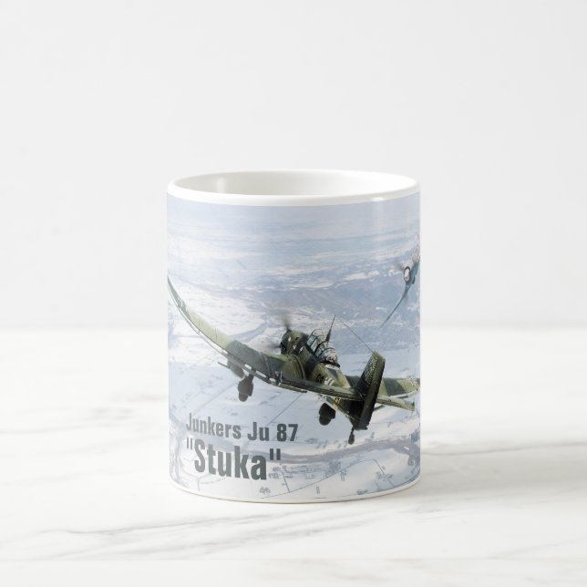 Aviation Art Mug " Junkers Ju 87 Stuka " (Center)