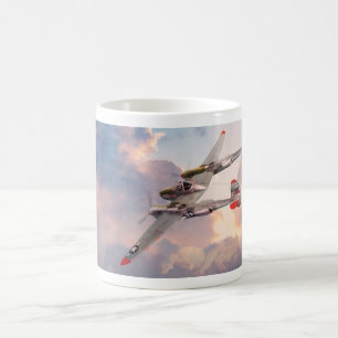 Aviation Art mug “P-38 Lightning "