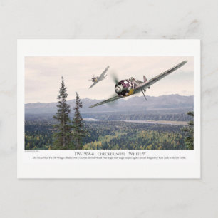 Aviation Art Postcard "Focke-Wulf Fw 190"