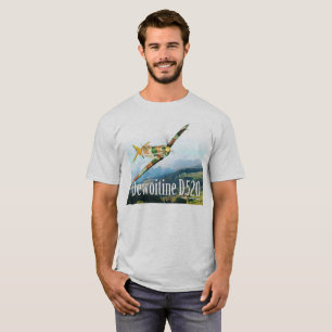 Aviation Art T-shirt “Dewoitine D.520"