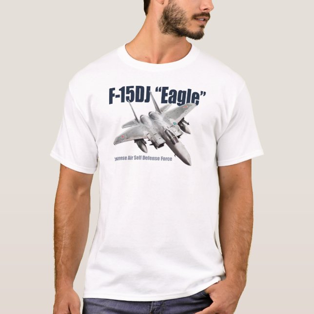 Aviation Art T-shirt “F-15DJ Eagle" (Front)