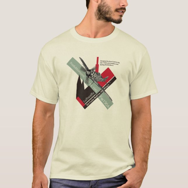 Aviation Art T-shirt “Focke-Wulf Fw 190" (Front)