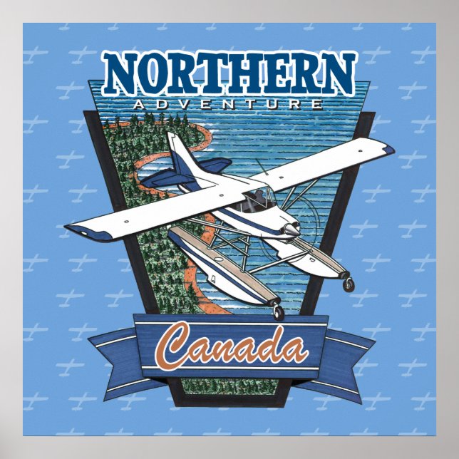 Aviation Canada Northern Adventure Poster (Front)
