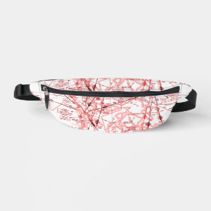 Aviation Chart Bum Bags